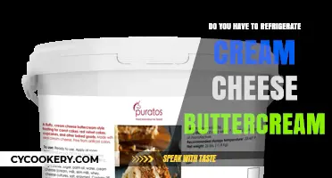 Should Cream Cheese Buttercream Be Refrigerated? Storage Tips Revealed