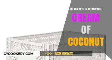Should Cream of Coconut Be Refrigerated? Storage Tips Revealed