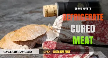 Refrigerating Cured Meat: Essential or Optional? Expert Tips Inside