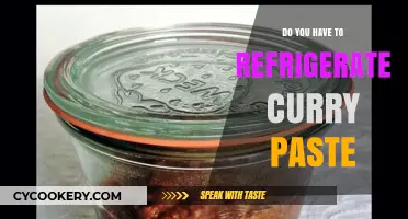 Should Curry Paste Be Refrigerated? Storage Tips for Freshness