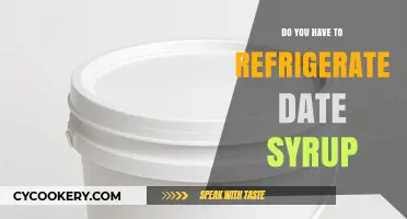 Should Date Syrup Be Refrigerated? Storage Tips for Freshness