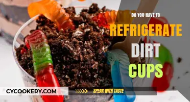 Should Dirt Cups Be Refrigerated? A Guide to Proper Storage