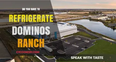 Should You Refrigerate Domino's Ranch? Storage Tips Revealed