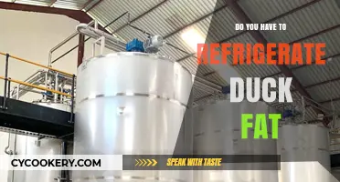 Should Duck Fat Be Refrigerated? Storage Tips for Culinary Success