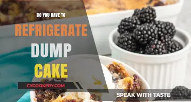 Should Dump Cake Be Refrigerated? Storage Tips for Freshness