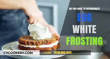 Should Egg White Frosting Be Refrigerated? Tips for Safe Storage
