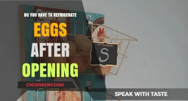 Should You Refrigerate Eggs After Opening? A Storage Guide
