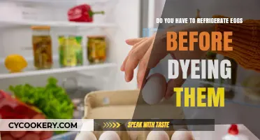 Should Eggs Be Refrigerated Before Dyeing? Tips for Perfect Results