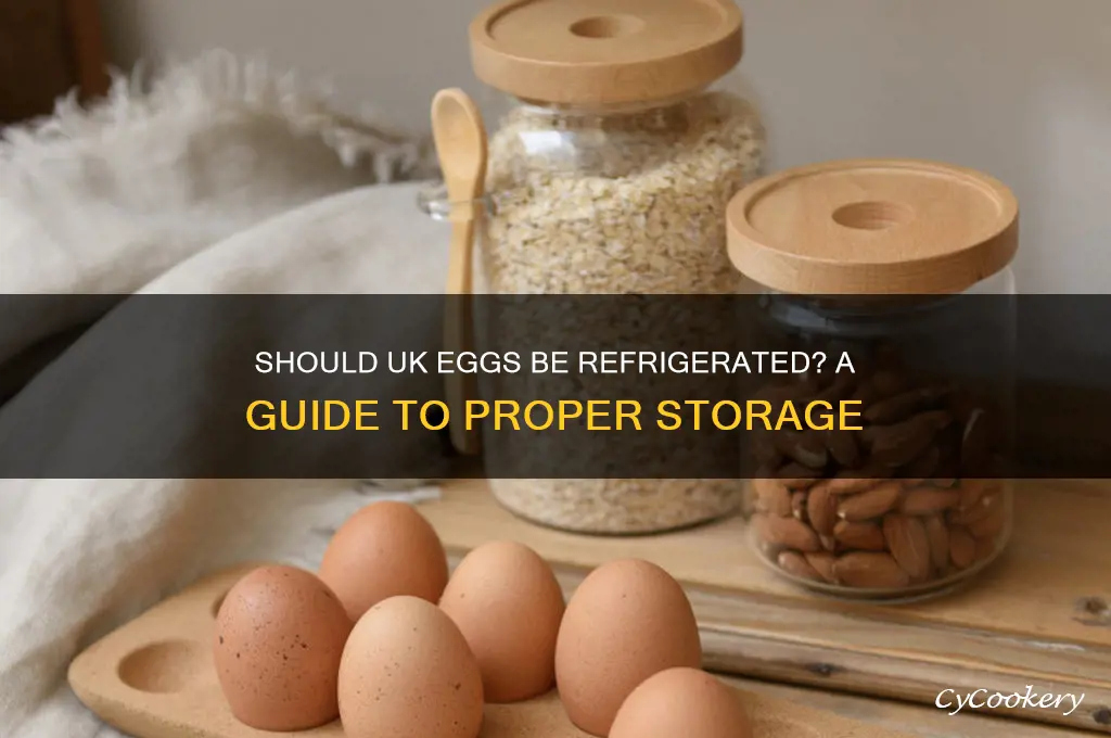 do you have to refrigerate eggs uk