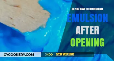 Should You Refrigerate Emulsion After Opening? Expert Tips Inside