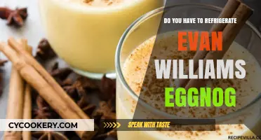 Should Evan Williams Eggnog Be Refrigerated? Storage Tips Revealed
