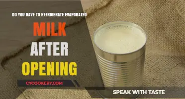 Refrigerating Evaporated Milk: Post-Opening Storage Tips and Best Practices