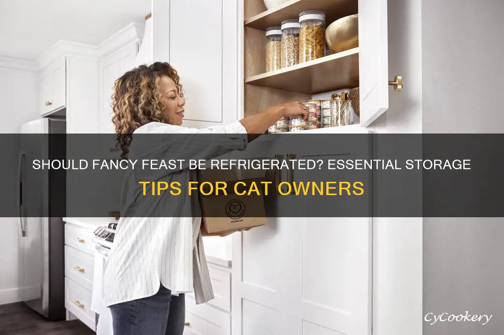 do you have to refrigerate fancy feast