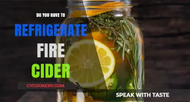 Should Fire Cider Be Refrigerated? Storage Tips for Optimal Freshness