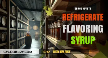 Refrigerate or Not? The Truth About Flavoring Syrup Storage