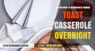 Refrigerating French Toast Casserole: Overnight Prep Tips and Benefits
