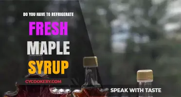 Should Fresh Maple Syrup Be Refrigerated? Storage Tips Revealed