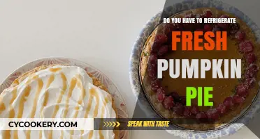 Should Fresh Pumpkin Pie Be Refrigerated? Tips for Storage