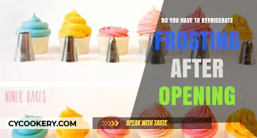 Refrigerate Frosting After Opening: Essential Tips for Freshness and Safety