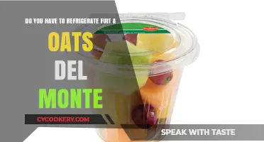 Should Del Monte Fruit & Oats Be Refrigerated? Storage Tips
