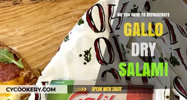 Should Gallo Dry Salami Be Refrigerated? Storage Tips Revealed