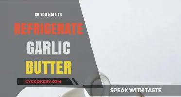 Should Garlic Butter Be Refrigerated? Storage Tips for Freshness
