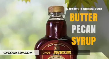 Should GFGB Butter Pecan Syrup Be Refrigerated? Storage Tips