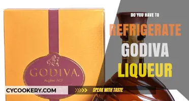 Should Godiva Liqueur Be Refrigerated? Storage Tips for Chocolate Lovers