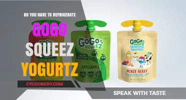 Should You Refrigerate GoGo Squeez Yogurtz? Storage Tips Revealed