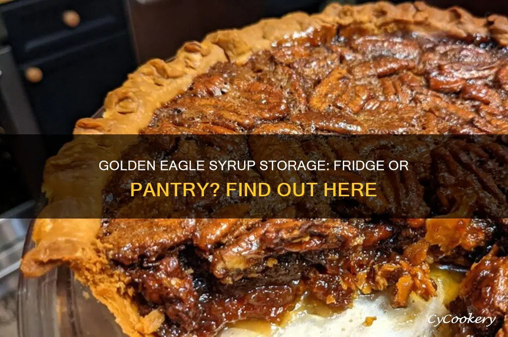 do you have to refrigerate golden eagle syrup