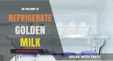 Golden Milk Storage: Should You Refrigerate or Keep It Fresh?