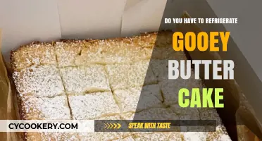 Should Gooey Butter Cake Be Refrigerated? Storage Tips Revealed