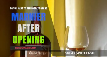 Should Grand Marnier Be Refrigerated After Opening? Expert Tips