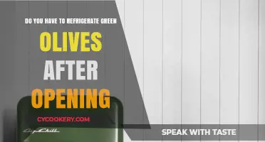 Should Green Olives Be Refrigerated After Opening? Expert Tips