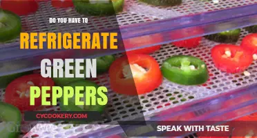 Should Green Peppers Be Refrigerated? Storage Tips for Freshness