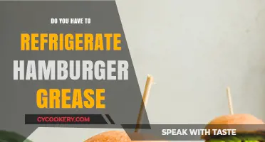 Should You Refrigerate Hamburger Grease? Storage Tips and Safety