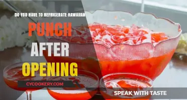 Should Hawaiian Punch Be Refrigerated After Opening? Find Out Here