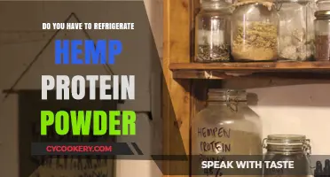Should Hemp Protein Powder Be Refrigerated? Storage Tips Revealed
