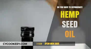 Should Hemp Seed Oil Be Refrigerated? Storage Tips for Freshness