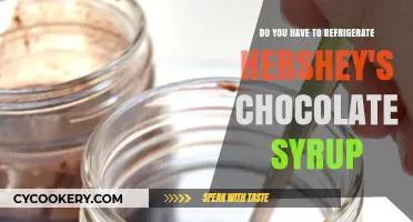 Should Hershey's Chocolate Syrup Be Refrigerated? Storage Tips Revealed