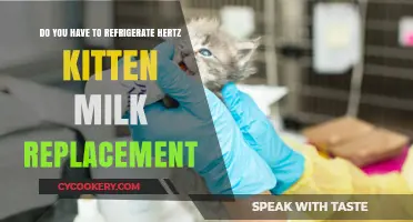 Should You Refrigerate Hertz Kitten Milk Replacement? A Guide