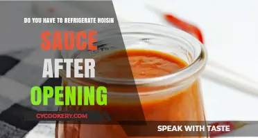 Should Hoisin Sauce Be Refrigerated After Opening? A Guide