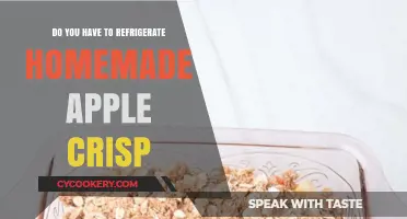 Should Homemade Apple Crisp Be Refrigerated? Storage Tips Revealed