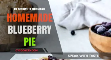 Should Homemade Blueberry Pie Be Refrigerated? Tips for Freshness