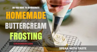 Should Homemade Buttercream Frosting Be Refrigerated? Storage Tips Revealed
