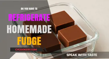 Should Homemade Fudge Be Refrigerated? Storage Tips for Perfect Fudge