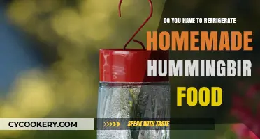 Should Homemade Hummingbird Nectar Be Refrigerated? Essential Tips