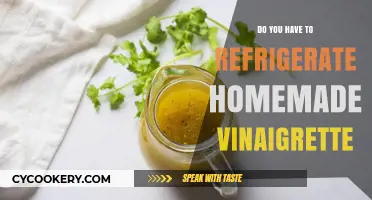 Should Homemade Vinaigrette Be Refrigerated? Storage Tips Revealed