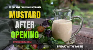 Honey Mustard Storage: To Refrigerate or Not After Opening?