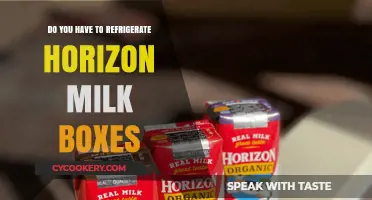 Horizon Milk Boxes: Refrigeration Required or Shelf-Stable?